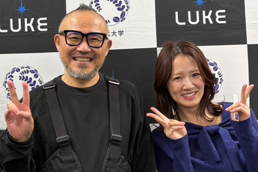 ブルーラジカル説明会 菅野太郎教授と記念撮影